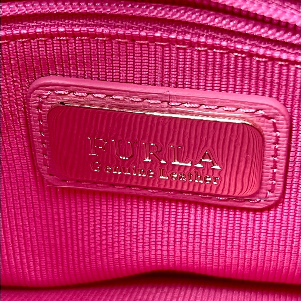 FURLA Handbag Tote Bag with strap pink color - Picture 13 of 17